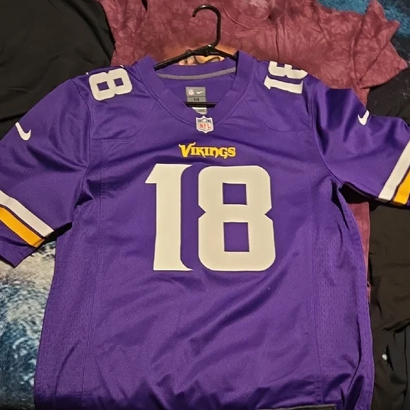 Nike Kids Purple Vikings Jersey - Picture 1 of 4